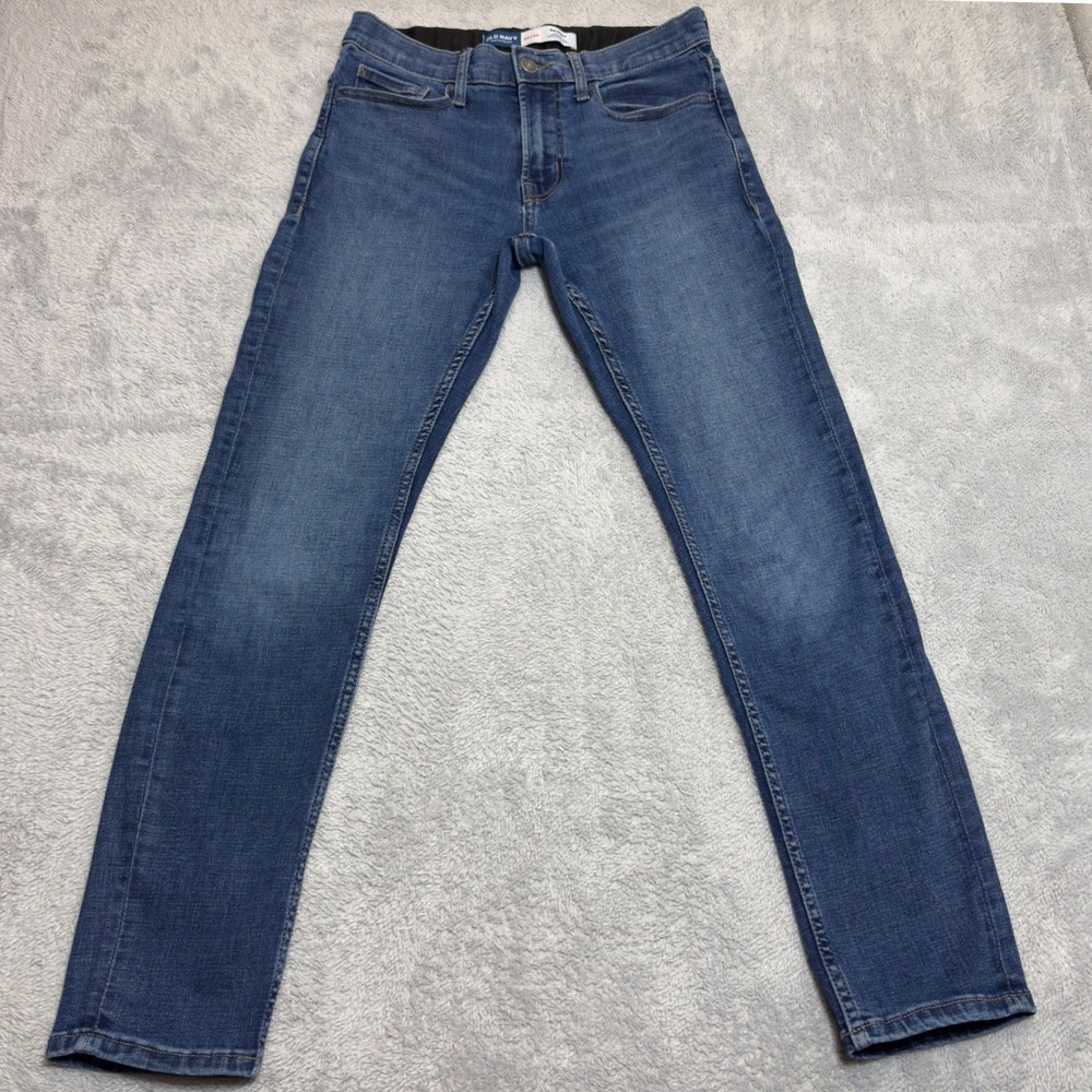 Old Navy Skinny Jeans Mens 28x28 Blue 360 Stretch Medium Wash Denim